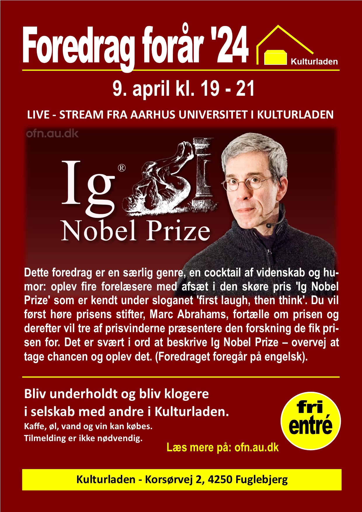 Foredragsrække lg Nobel Price