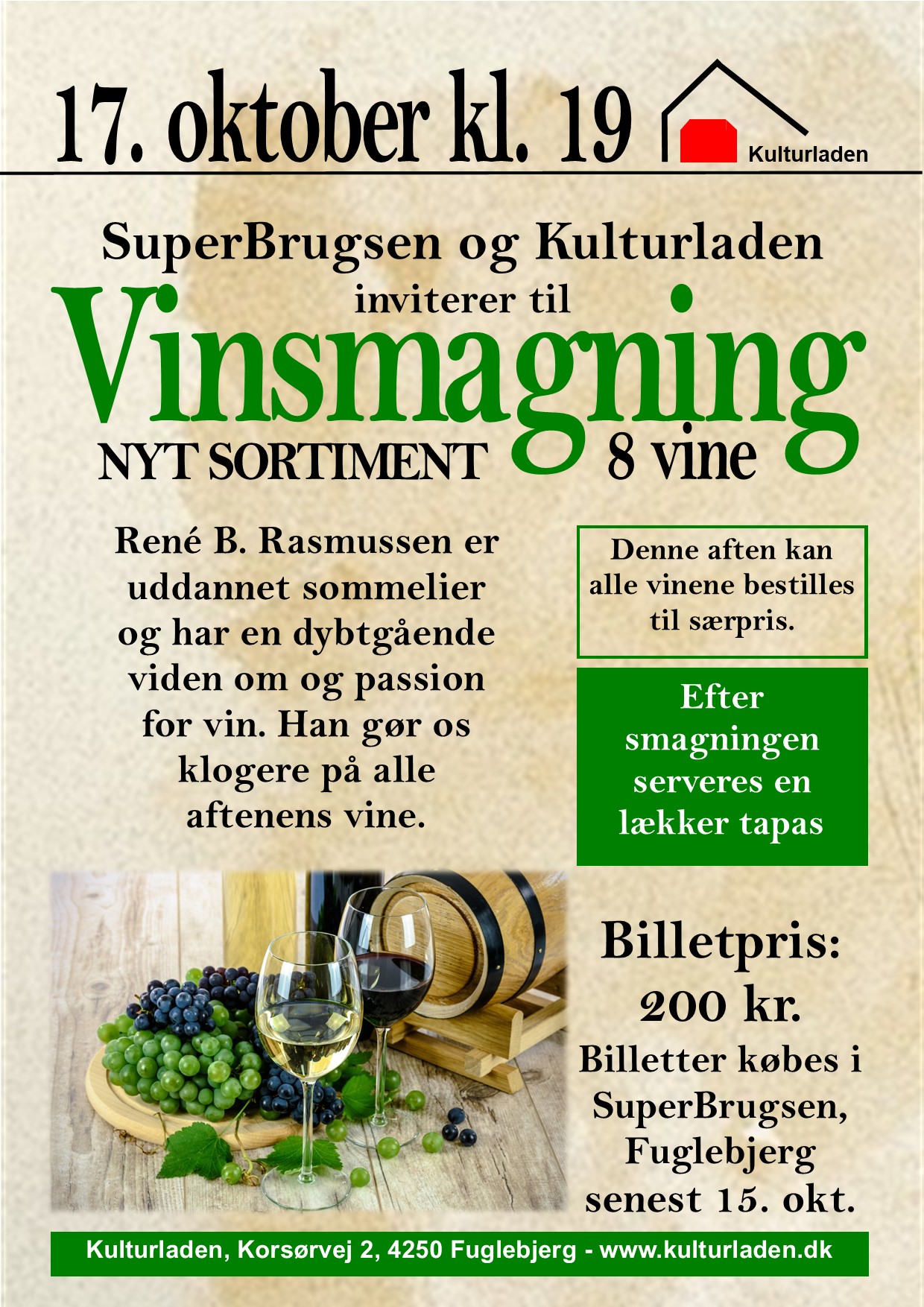 Vinsmagning oktober